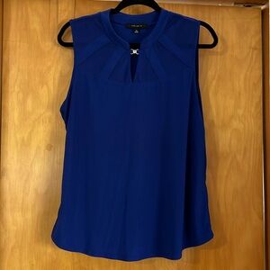 Ladies blue blouse